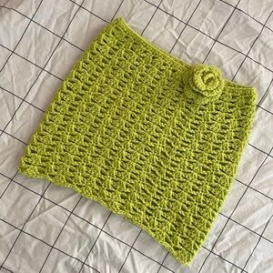 Handmade crochet skirt